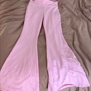Edikted-Pink Flared Pants